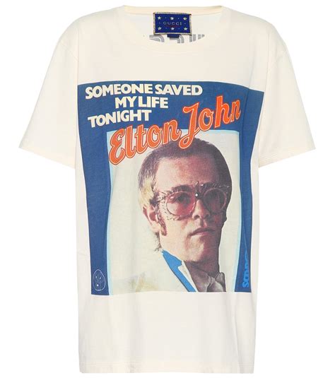 Gucci Elton John t shirts